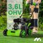 Bencinski prezračevalnik in vertikulator MALTEC MASTERLAWN-OIL4000