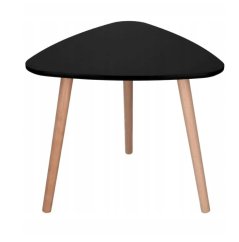 Masă de cafea 40 cm - negru