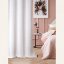 Záclona  La Rossa  bielej farby so striebornými priechodkami 140 x 240 cm