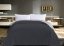 Kvalitní oboustranné přehozy na postel šedé barvy
