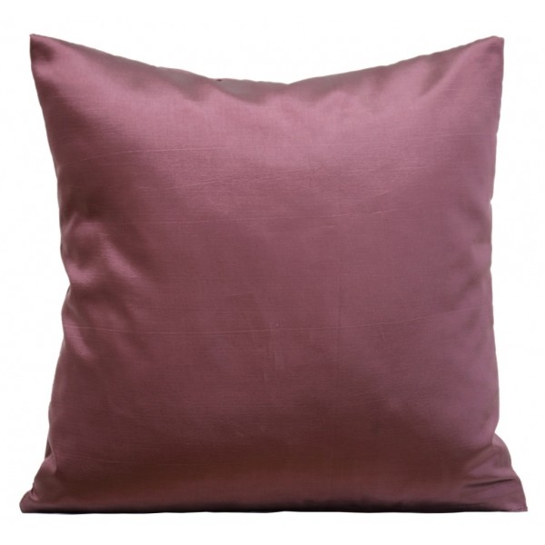 Dekorační povlaky na polštáře v tmavě levandulové barvě