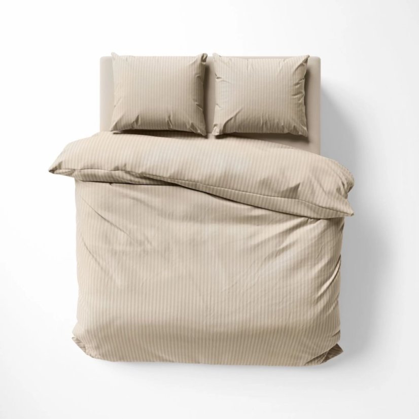 Luxus damaszt ágynemű - bézs