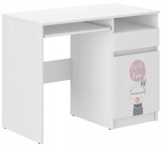 Kinderschreibtisch mit süßem Tier 76x50x96 cm