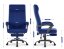 Scaun de birou ergonomic HC-1030, cu șezut cu arc și o capacitate de încărcare de 120 kg – albastru