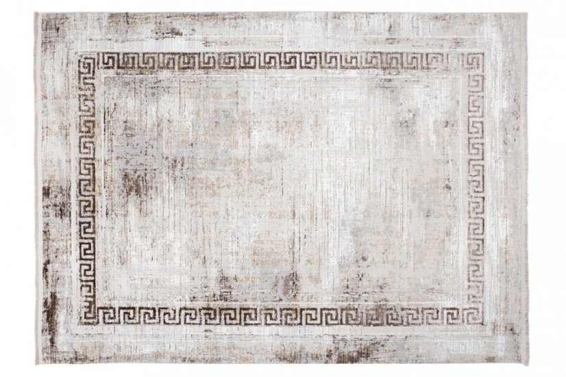 Dizajnový vintage koberec s geometrickým vzorom