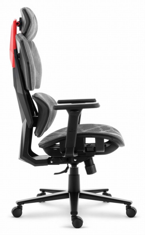 Ergonomikus textil forgó irodai szék - HC-1010 GREY