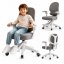 Ergonomická otočná detská herná stolička na kolieskach