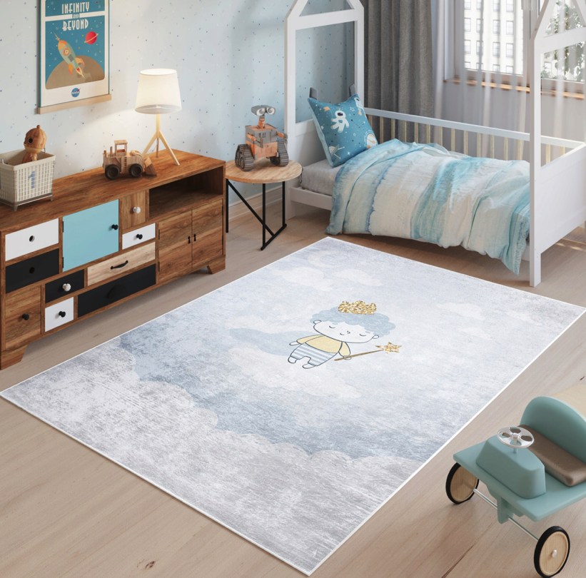 Detský koberec s roztomilým anjelom