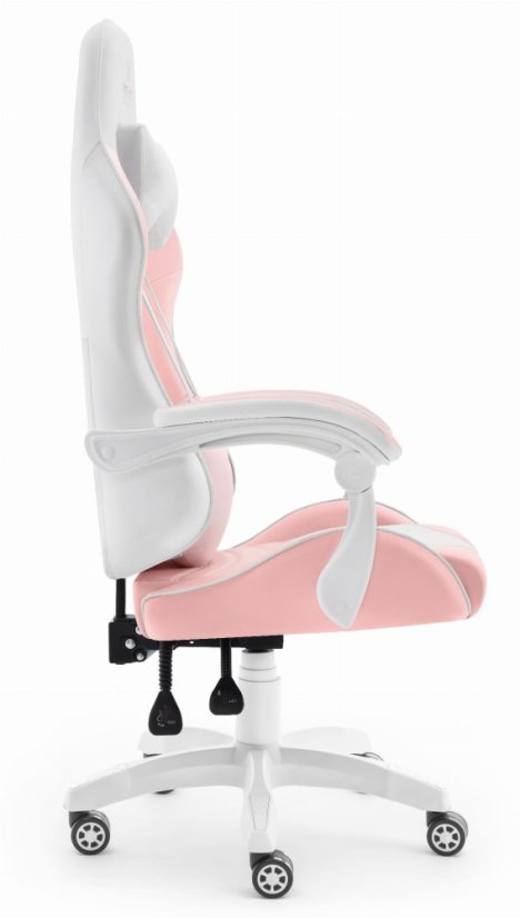 Rainbow Gamer szék - rózsaszín-fehér
