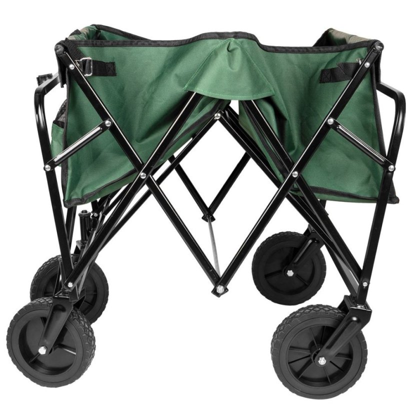Skládací vozík NEO TOOLS – nosnost 80 kg, otočná kolečka 20 cm