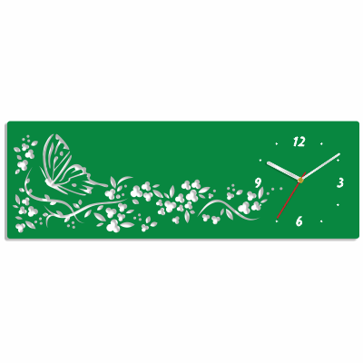 Téglalap alakú falióra modern kivitelben