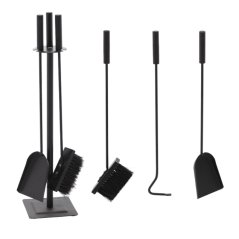 Set caminetto con base - 3 pezzi