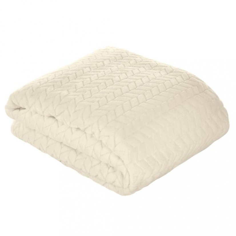 Weiche beige dekorative Decke