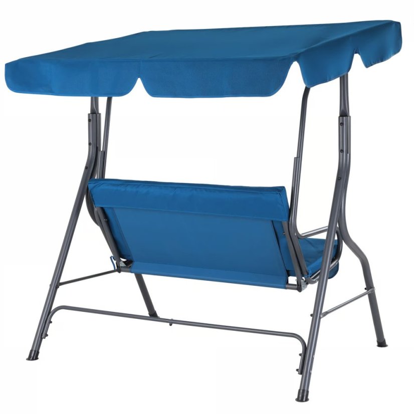 Vrtna ljuljačka CASARIA® plava, sa zaštitnom navlakom KINGSLEEVE®
