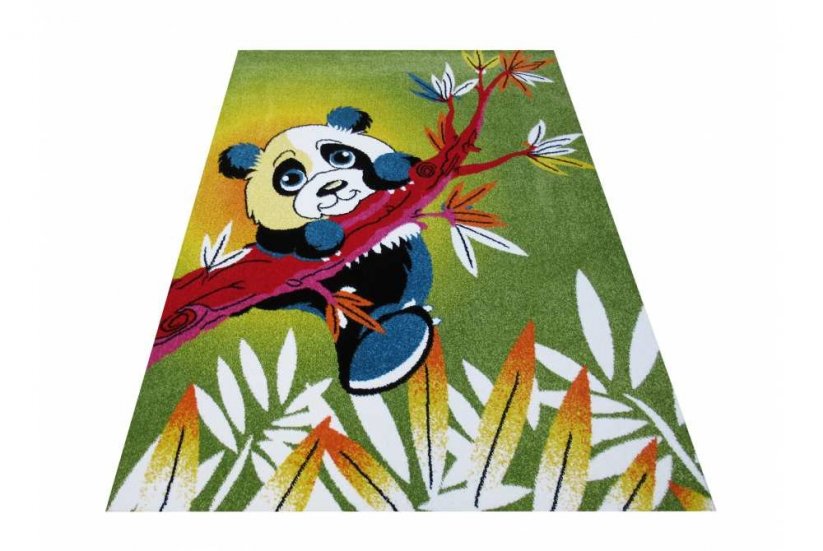 Roztomilý dětský koberec s pandou na stromě