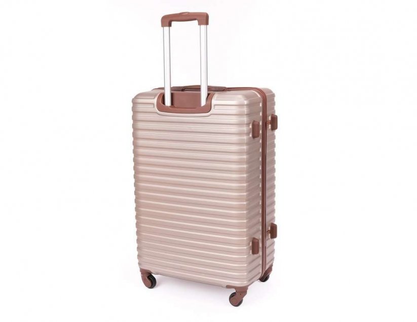 Solier Bőrönd szett STL957 pezsgő színű