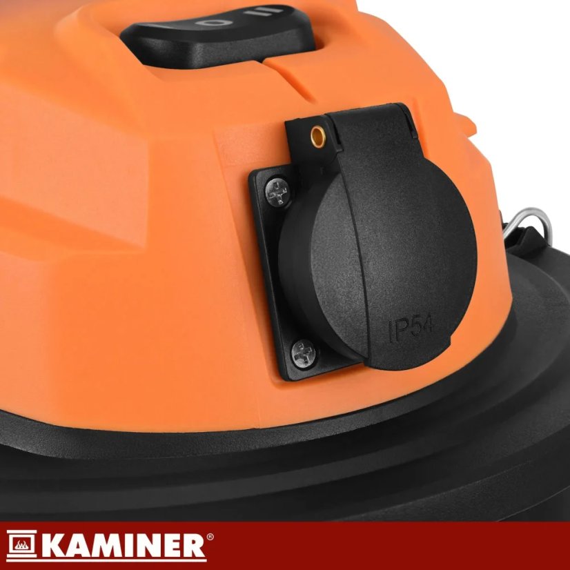 KAMINER industrijski usisavač za mokro i suho čišćenje s pretincem za alat od 20 litara