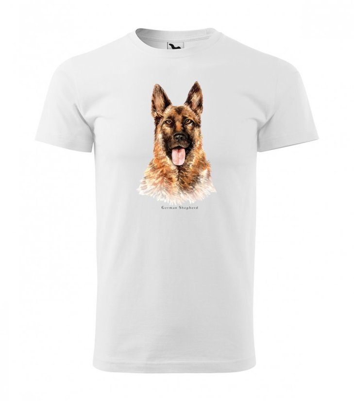 Férfi rövid ujjú pólók német juhászkutyák szerelmeseinek