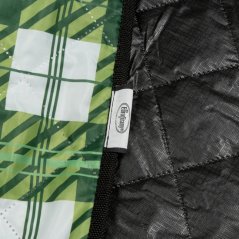 Piknik takaró 135 x 140 cm - zöld kockás