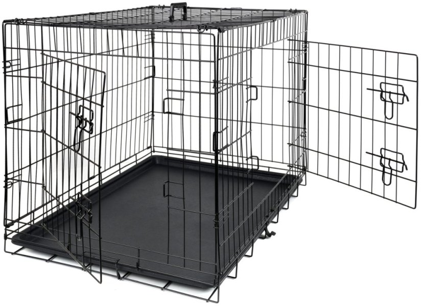 Szállító ketrec kutyának összecsukható, M - XXXL