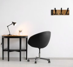 Minimalistischer Wandaufhänger MODERN OAK 40 cm