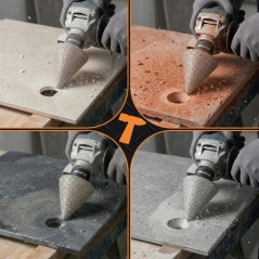 Diamantová kužeľová fréza 2–35 mm