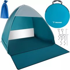 Плажна палатка 195 x 150 x 110 cm с мрежа против комари