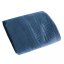Copriletto trapuntato reversibile in blu scuro