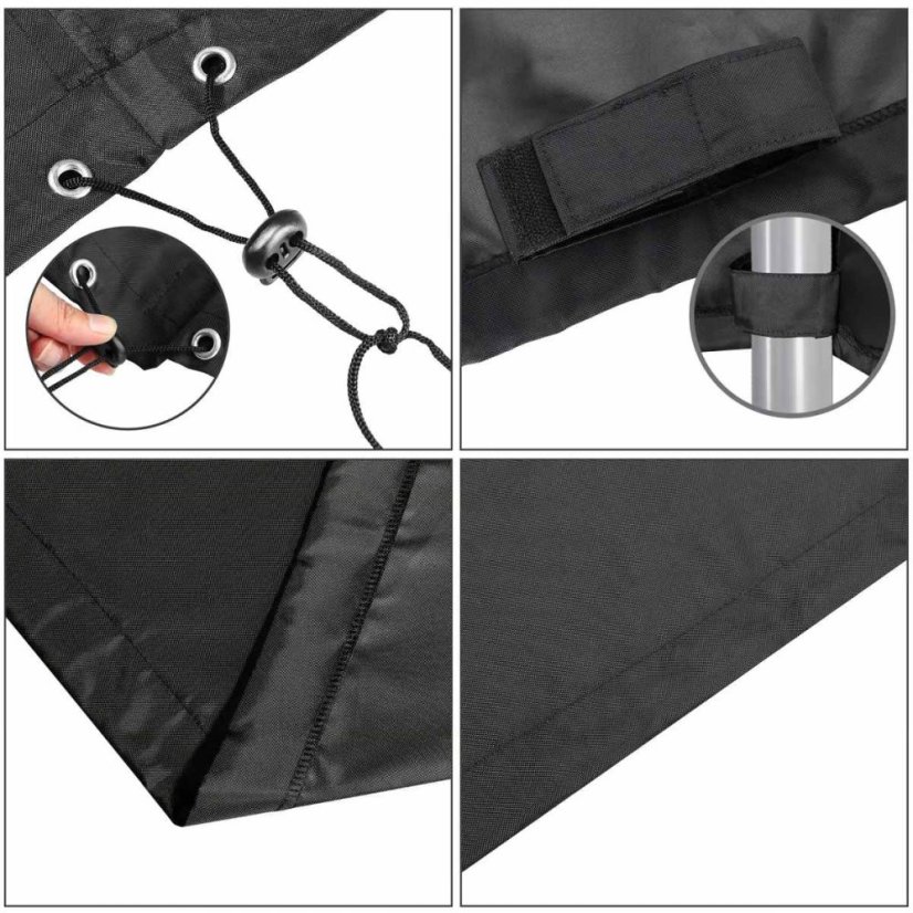 Terasz hinta CASARIA® kék, KINGSLEEVE® védőhuzattal