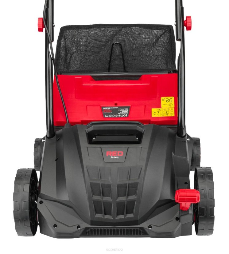 Elektrický prevzdušňovač a vertikutátor 3v1 2400W RED TECHNIC RTAEW0016