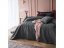 Cuvertură de pat matlasată gri închis originală 220 x 240 cm