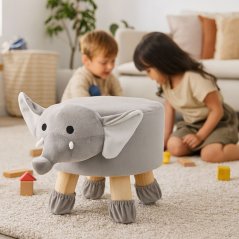 Detská taburetka s motívom sloníka