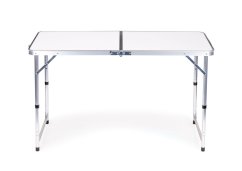 Klappbarer Catering-Tisch 119,5x60 cm weiß