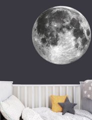 Originalna stenska nalepka moon 45 cm
