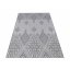Дизайнерски сив килим със сложна шарка - Размерът на килима: Ширина: 120 см | Дължина: 170 см
