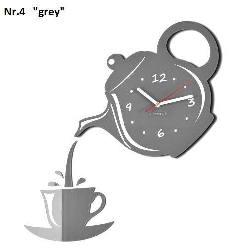 Nástenné hodiny do kuchyne s tichým chodom