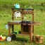 Cucina per bambini in legno di abete con accessori Cucina per bambini in legno di abete con accessori