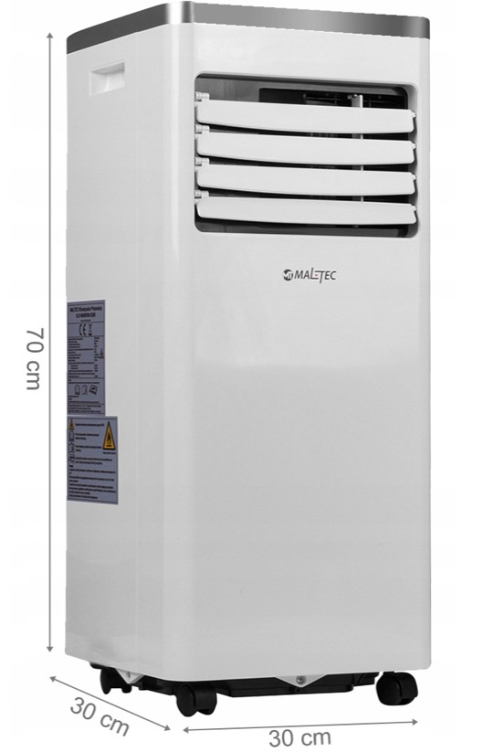 Výkonná přenosná klimatizace Maltec s výkonem 2,6kW