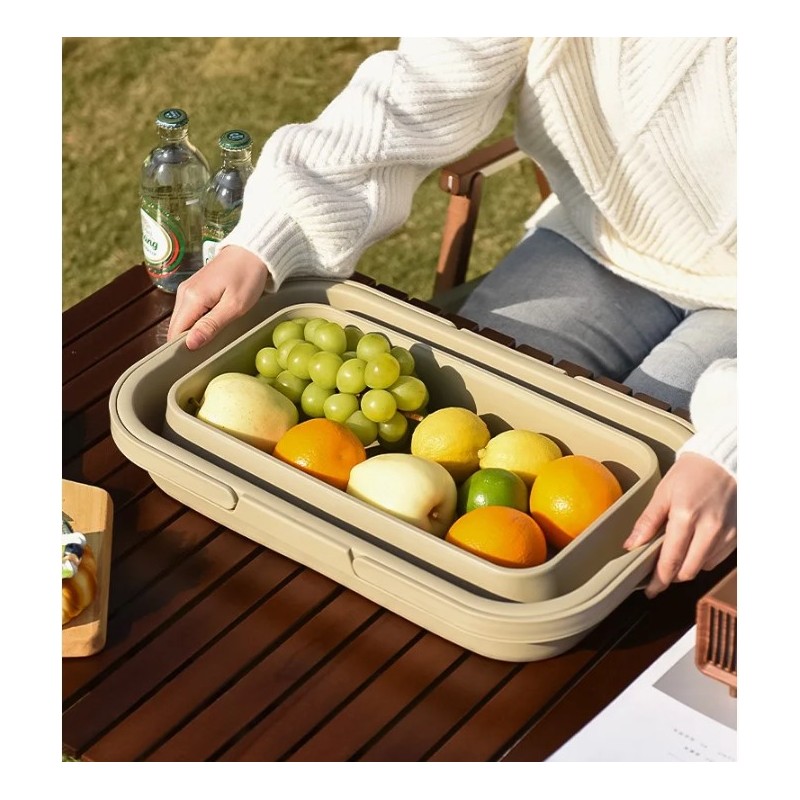 Összecsukható piknikkosár 3in1