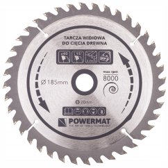 Pânza de ferăstrău cu furcă 185x20 40z TDD-185x20x40Z