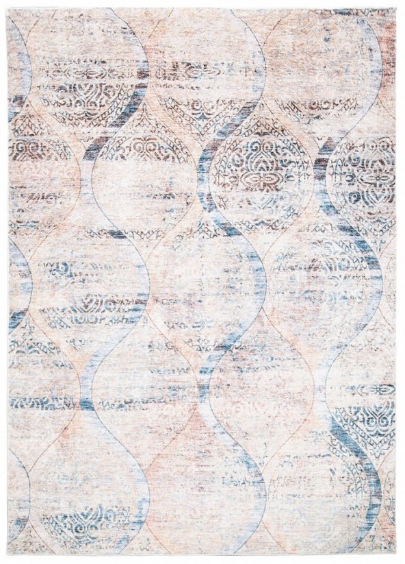 Moderní koberec v hnědých odstínech s jemným vzorem - Rozměr koberce: Šířka: 120 cm | Délka: 170 cm