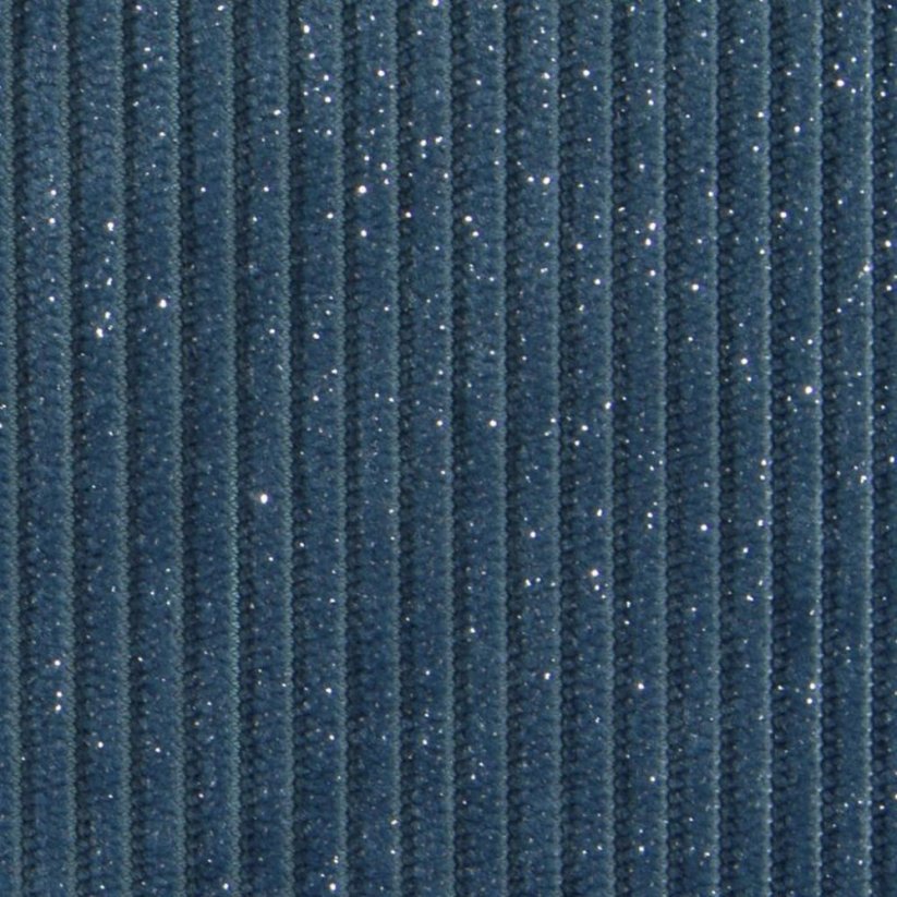 Zamatový záves s jemným leskom v modrej farbe 140 x 250 cm