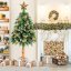 Malý zdobený vánoční stromeček 160 cm