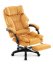 Ergonomická kancelárska stolička HC-1031 s podnožkou - horčicovo-žltá