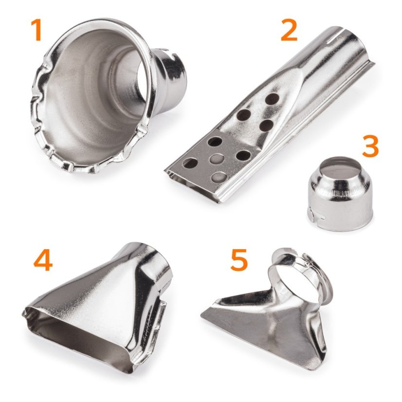 Elektromos hőlégfúvó 3 az 1-ben 2000 W teljesítménnyel + 5 fúvóka PM-WPL-2100M