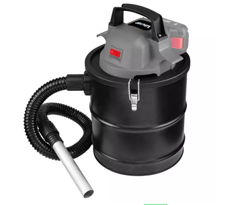 Vysávač popola 15 l HEPA filter GRAPHITE Energy+