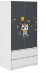 Kindergarderobe mit Nachthimmel-Motiv 180x55x90 cm