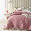 Cuvertură de pat roz Molly cu volane 240 x 260 cm