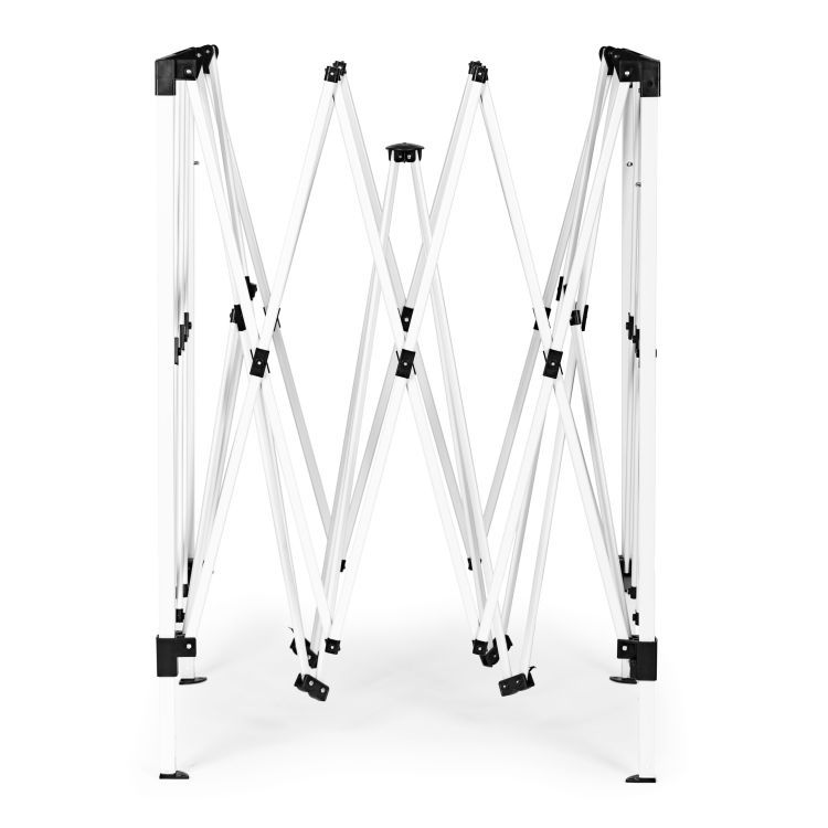 Tenda a padiglione da giardino 3x3 m con tetto estensibile automaticamente