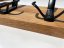 Minimalistický nástenný vešiak Modern Oak 80 cm